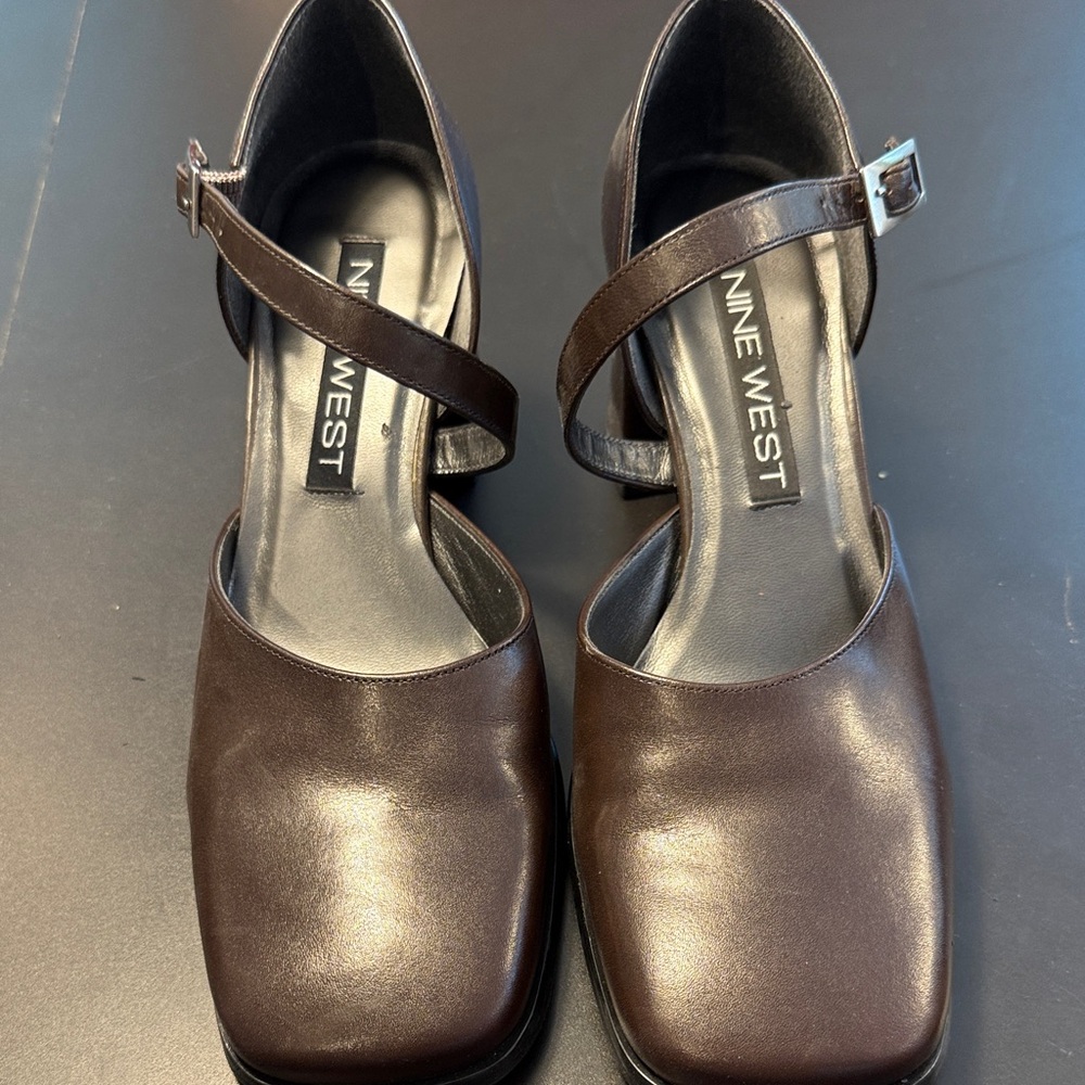 Nine West Dark Brown Heels